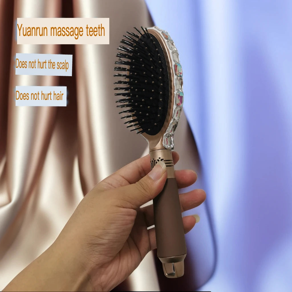 Diamond Air Cushion Hair Comb | Detangling & Scalp Massage Air Cushion Hair Comb QXL