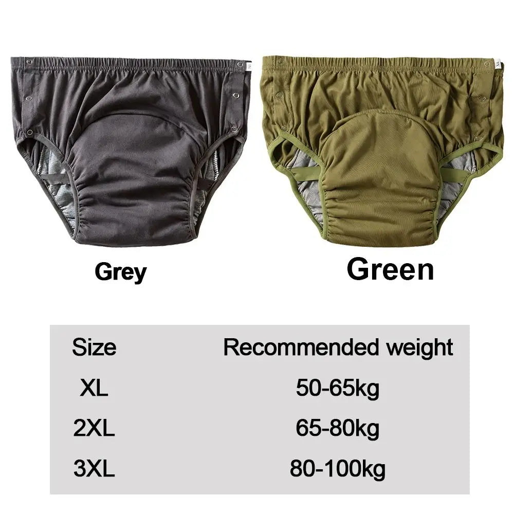 Pure Cotton Adult Incontinence Underwear | High Absorbency Incontinence Underwear QXL