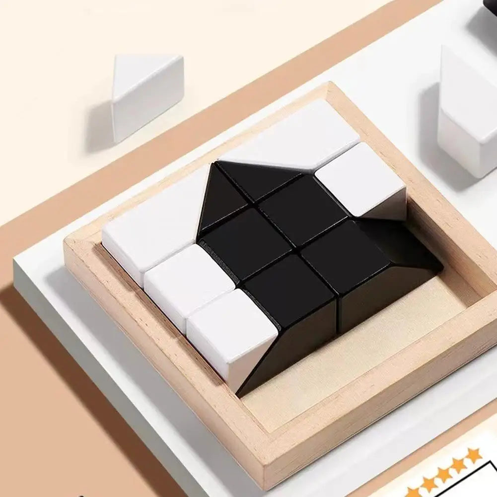 Montessori 3D Hidden Block Puzzle Toy | Kids Building Blocks Educational Puzzle Toy QXL