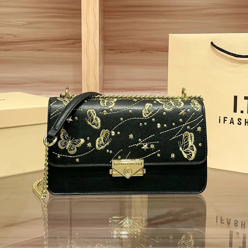 Luxury Leather Diaper Bag | Large Crossbody Tote for Women Diaper Bag Tote QXL 2