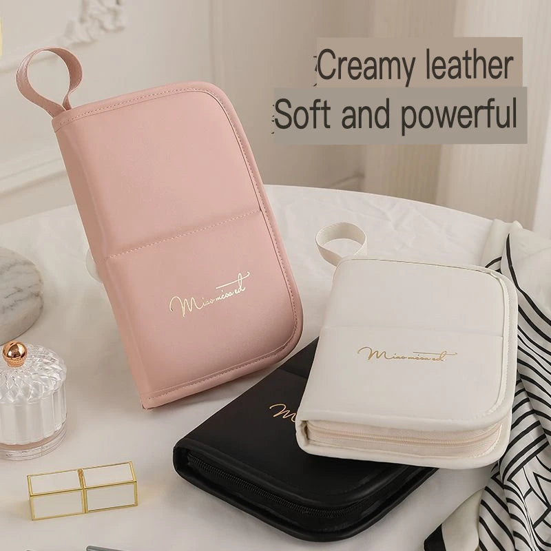 Standing Makeup Brush Organizer Bag | Tattoo Pen Storage Makeup Brush Organizer QXL