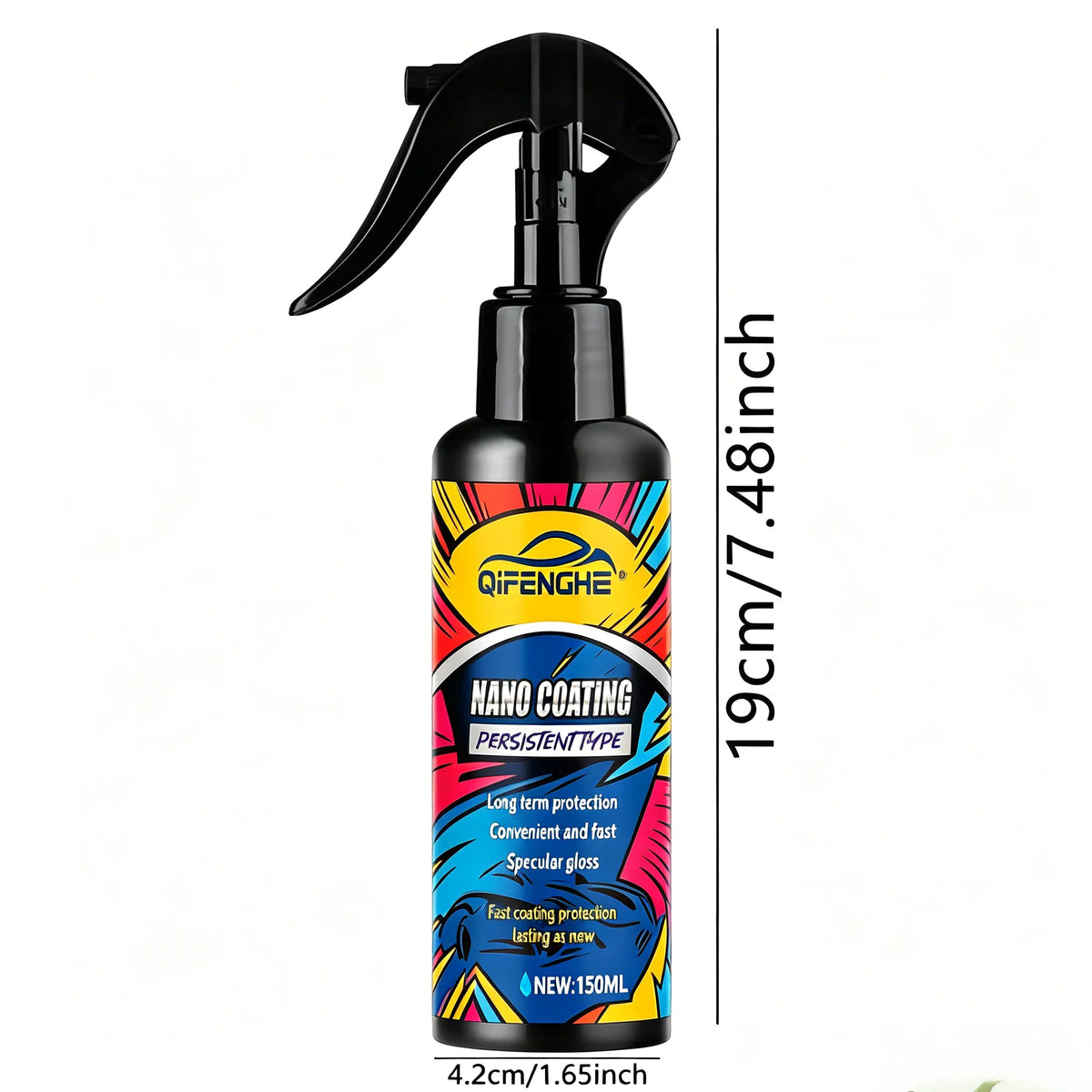 Nano Ceramic Coating Spray | Mirror Gloss Car Paint Protection Ceramic Coating Spray QXL