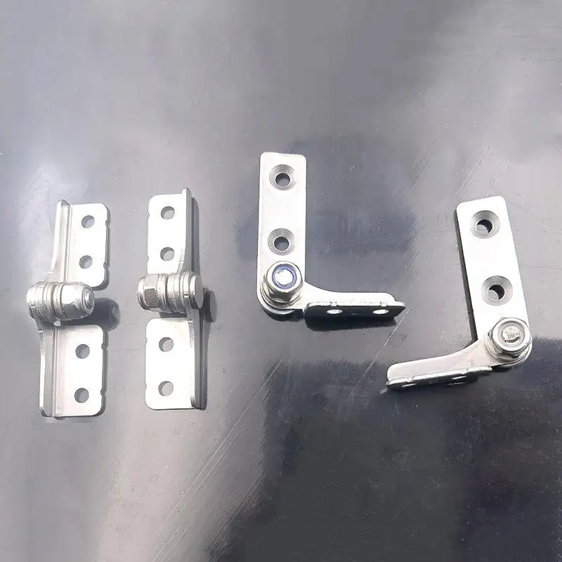 304 Stainless Steel Adjustable Damping Hinge | Frameless Stop Damping Positioning Hinge QXL