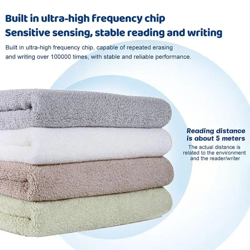 5-Pack RFID UHF Laundry Tags | Washable & Heat Resistant RFID Laundry Tags QXL