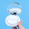 15g Refillable Air Cushion Case with Mirror, Puff & Sponge Refillable Makeup Case QXL 1 set