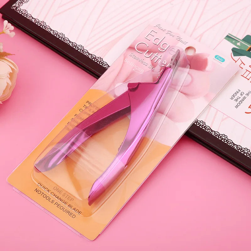 U-Type False Nail Clipper | Acrylic Tip Trimmer Stainless Steel False Nail Clipper QXL