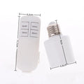 E27 Remote Control Lamp Holder with Timer Switch | 60W Remote Lamp Holder QXL A