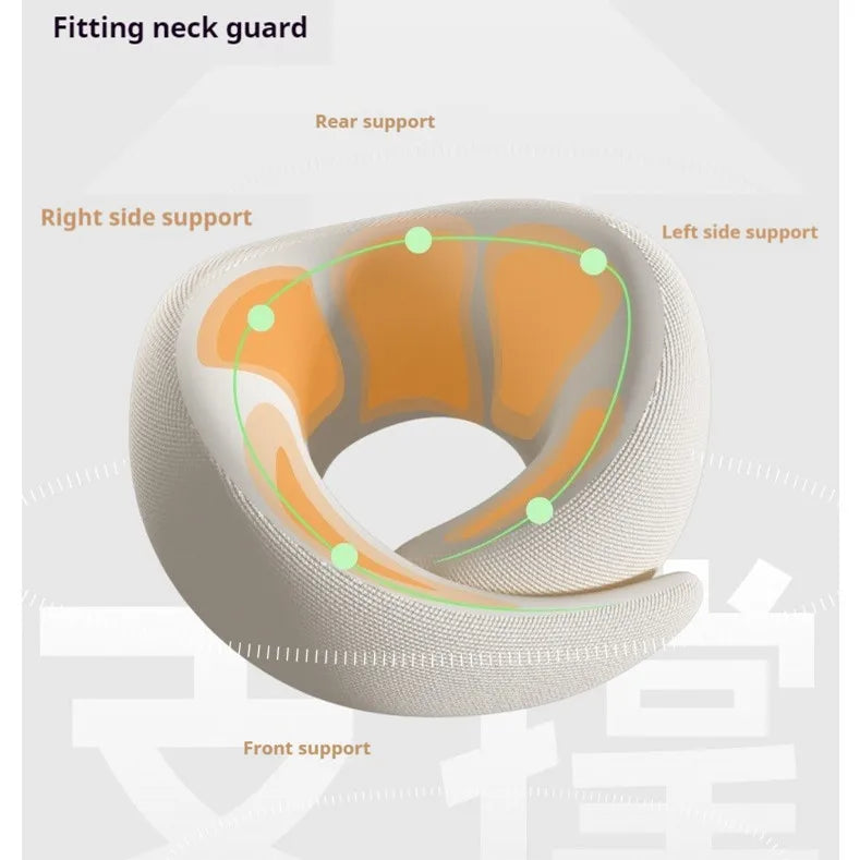 Memory Foam Neck Support Pillow | Soft Head Cushion Memory Foam Pillow QXL