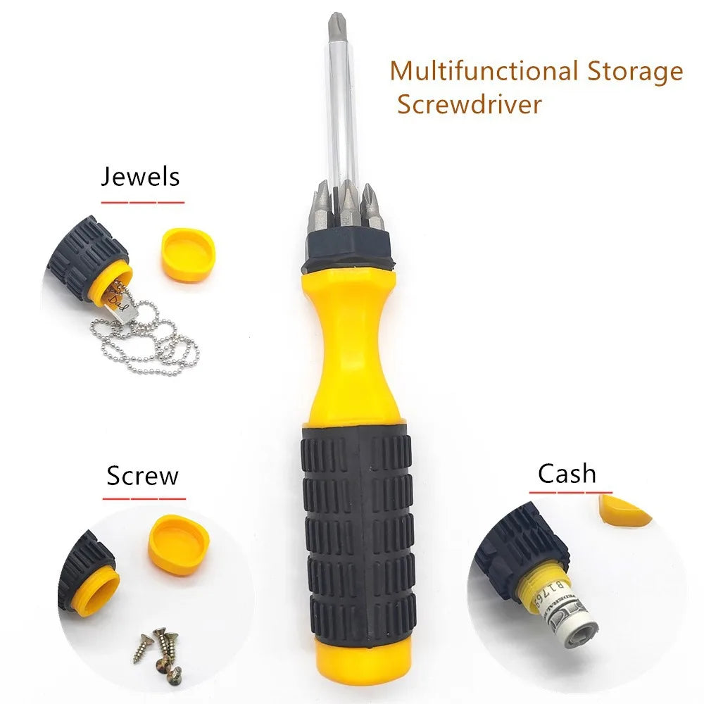 Screwdriver Diversion Safe | Hidden Stash Box for Cash & Valuables Diversion Safe QXL