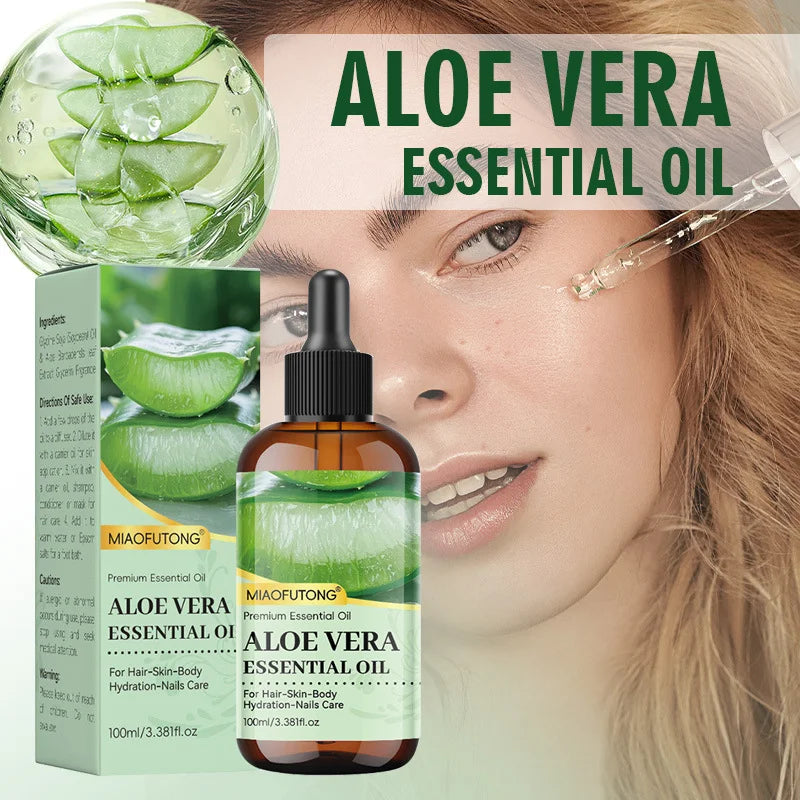 Aloe Vera Essential Oil | Face, Body, Hair & Nail Care Botanical Facial Oil QXL Default Title