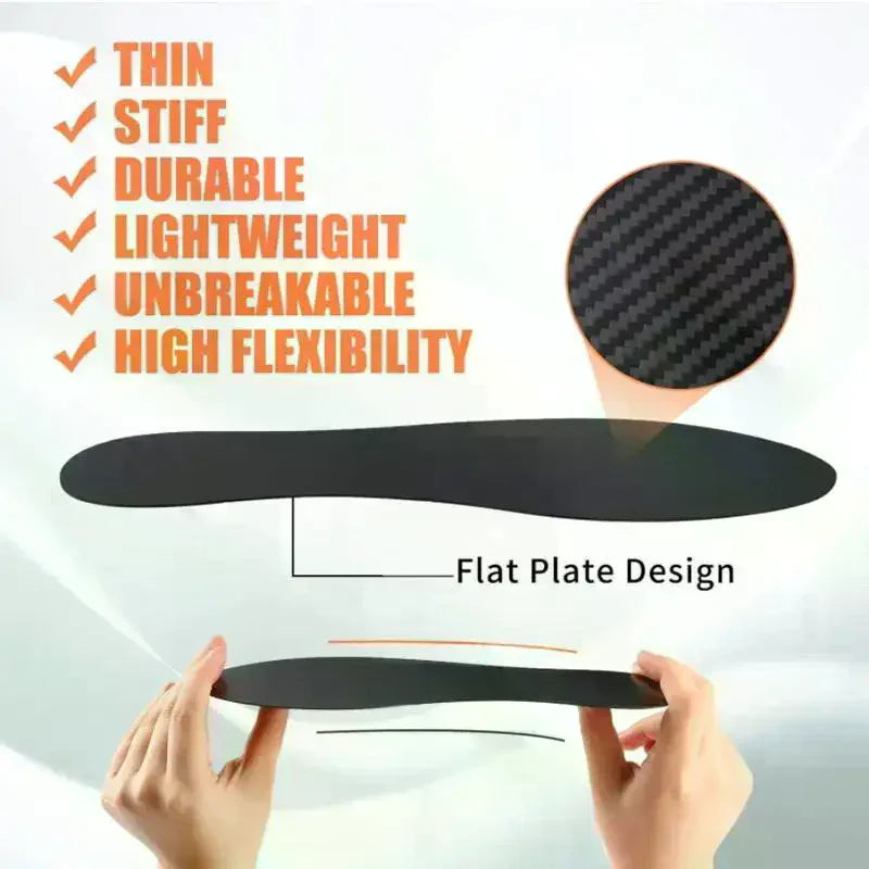 Carbon Fiber Sport Insoles | Breathable Running Shoe Inserts Sport Shoe Insoles QXL
