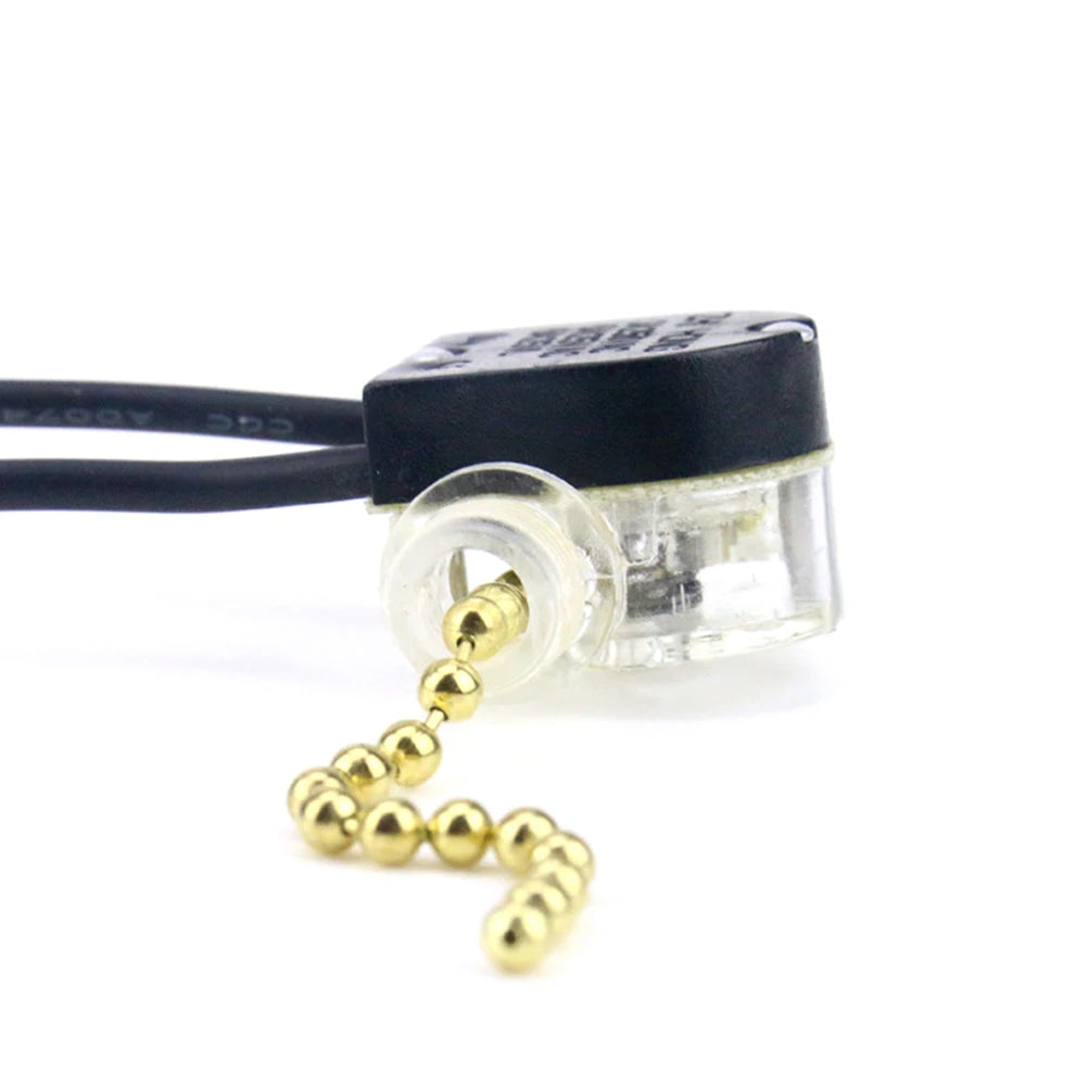 Universal Pull Cord Switch for Ceiling Fan & Wall Light Pull Cord Switch QXL