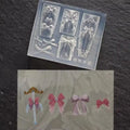 3D Resin Nail Art Mold – Rose, Bow & Floral Charm Templates Nail Art Mold QXL A6
