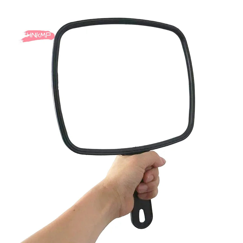 Large Salon Handheld Mirror – Professional Hairdresser Mirror Salon Hand Mirror QXL