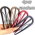 4-Pack Frosted U-Shape Hairpin Set | Elegant Hair Clips Hair Clip Set QXL 4pcs random