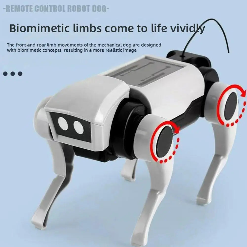 DIY Robot Dog Toy | Walking Mechanical Puppy for Kids 6–12 DIY Robot Toy QXL