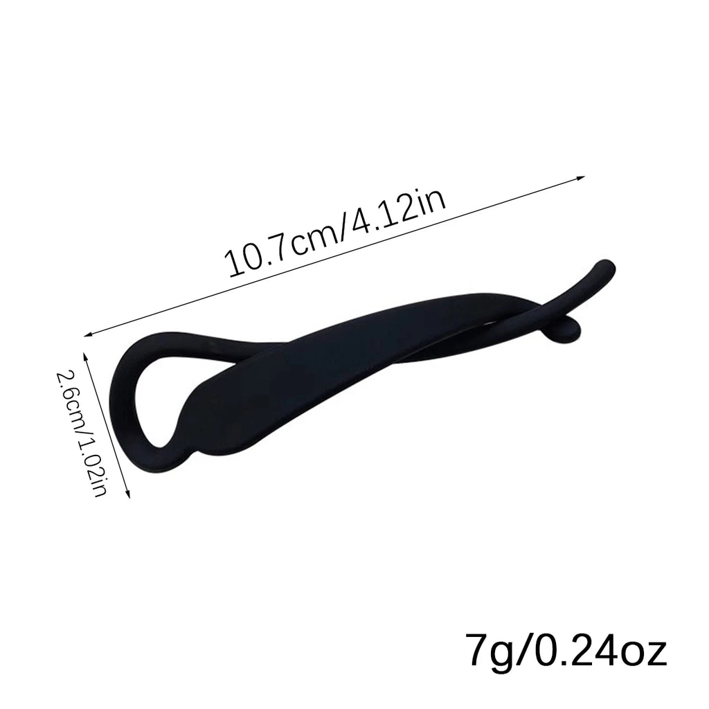 Banana Clip Vertical Ponytail Hair Clip for Women | Elegant Banana Hair Clip QXL