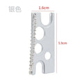 Stainless Steel Lash Glue Cap Opener – 20 Pcs Universal Lash Glue Cap Opener QXL M46 Silver