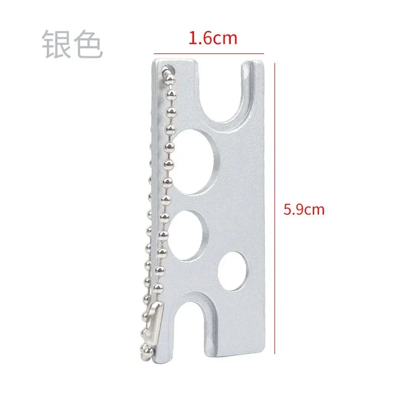 Stainless Steel Lash Glue Cap Opener – 20 Pcs Universal Lash Glue Cap Opener QXL M46 Silver