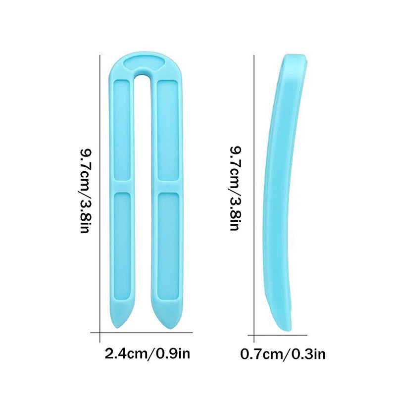 12-Pack U-Shaped Heat Insulation Perm Clips for Salon Curling Perm Hair Clips QXL