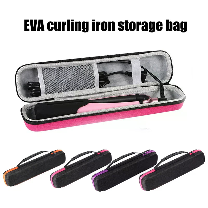 EVA Hair Straightener & Curling Iron Travel Storage Bag Hair Tool Travel Case QXL
