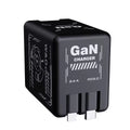 20W GaN PD3.0 Fast Charger | Retractable USB-C Cable Adapter GaN USB-C Wall Charger QXL black US