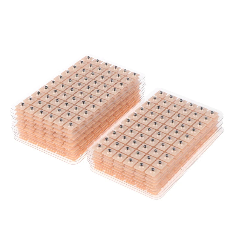 1200-Pack Auricular Ear Acupressure Pellets | Magnetic Bead Stickers Ear Acupressure Stickers QXL