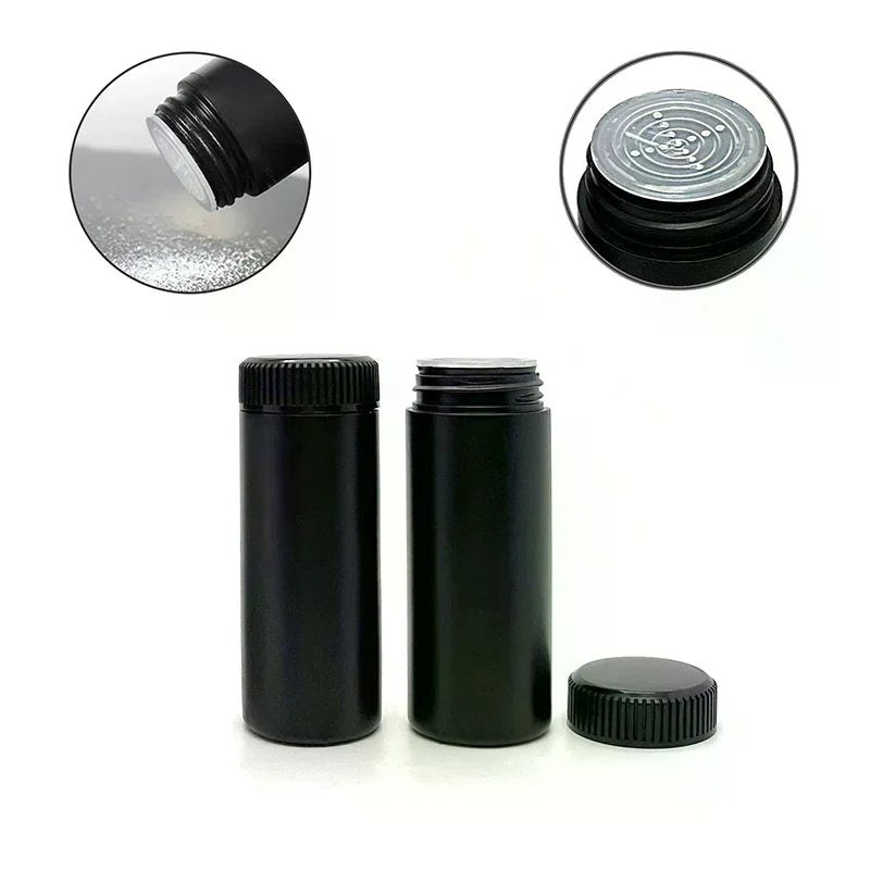 Refillable Powder Dispenser Bottle 60ml & 100ml | PE Plastic Powder Dispenser Bottle QXL