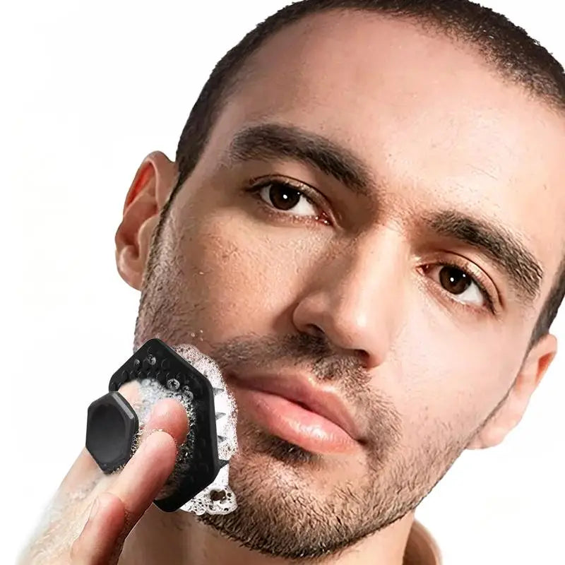 2-Pack Silicone Facial Scrubber | Pore Cleansing & Exfoliating Facial Scrubber QXL