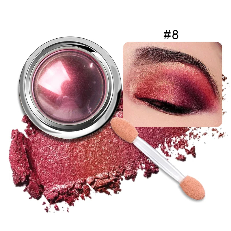 Chameleon Multi-Chrome Eyeshadow | Color Shift Metallic Shimmer Eyeshadow QXL 08