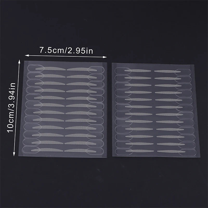 YOVIP Double Eyelid Tape with Handle | 96–320 Invisible Patches Eyelid Tape Stickers QXL