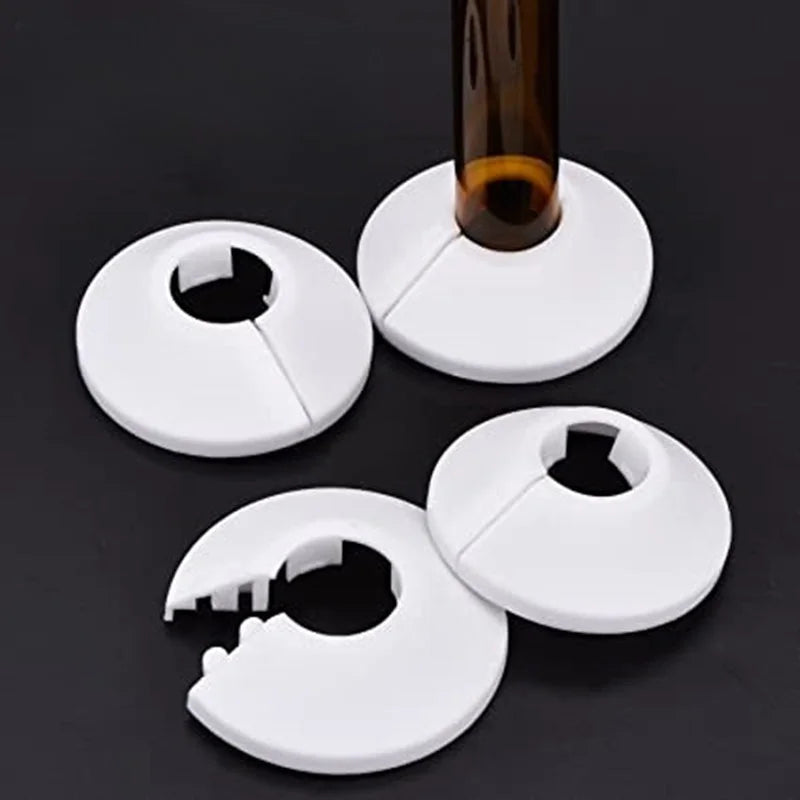 Decorative Plastic Pipe Covers | Floor & Wall Pipe Caps Decorative Pipe Caps QXL