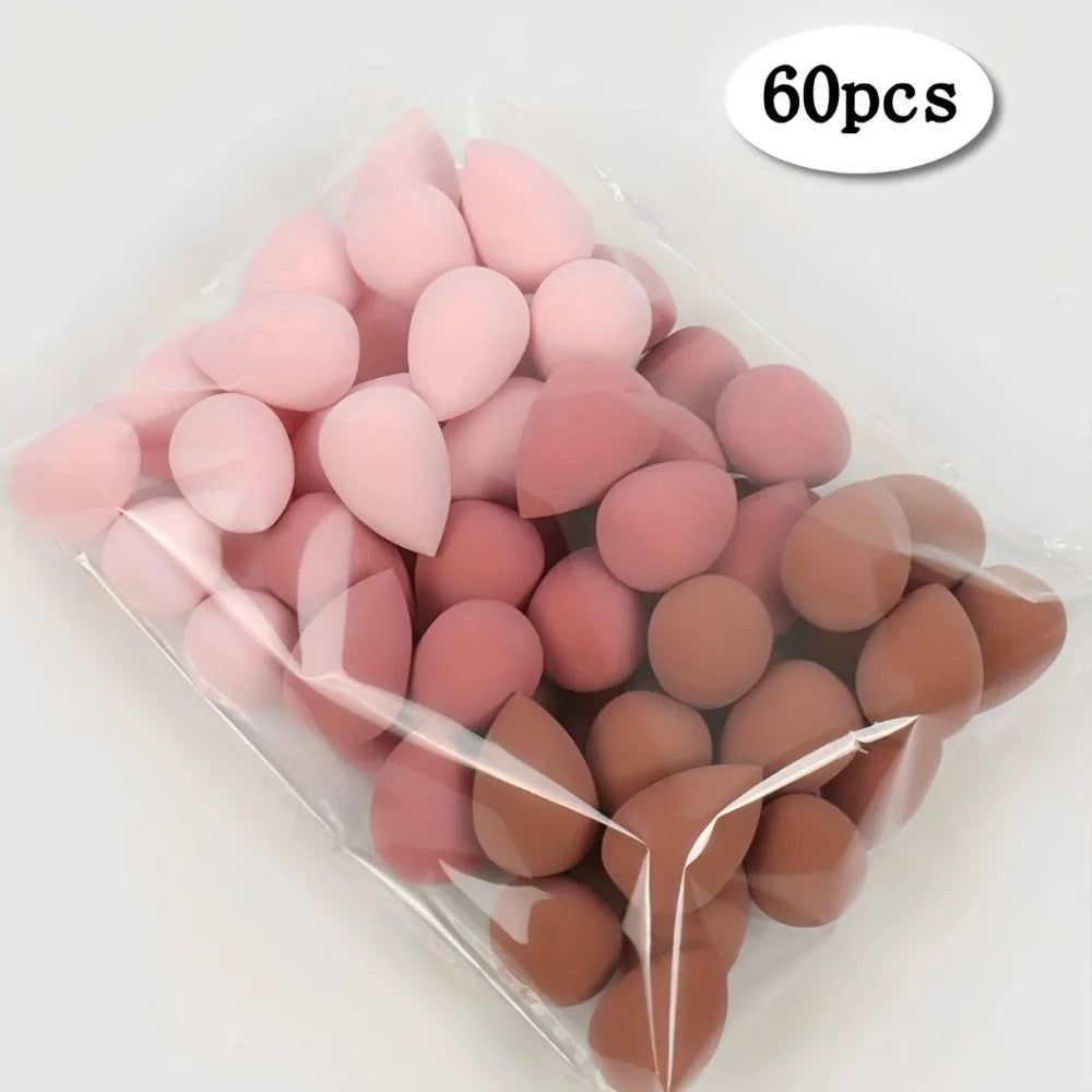 Multicolor Makeup Sponge Blender Set – 12 or 60 Pcs Makeup Sponge Blender QXL