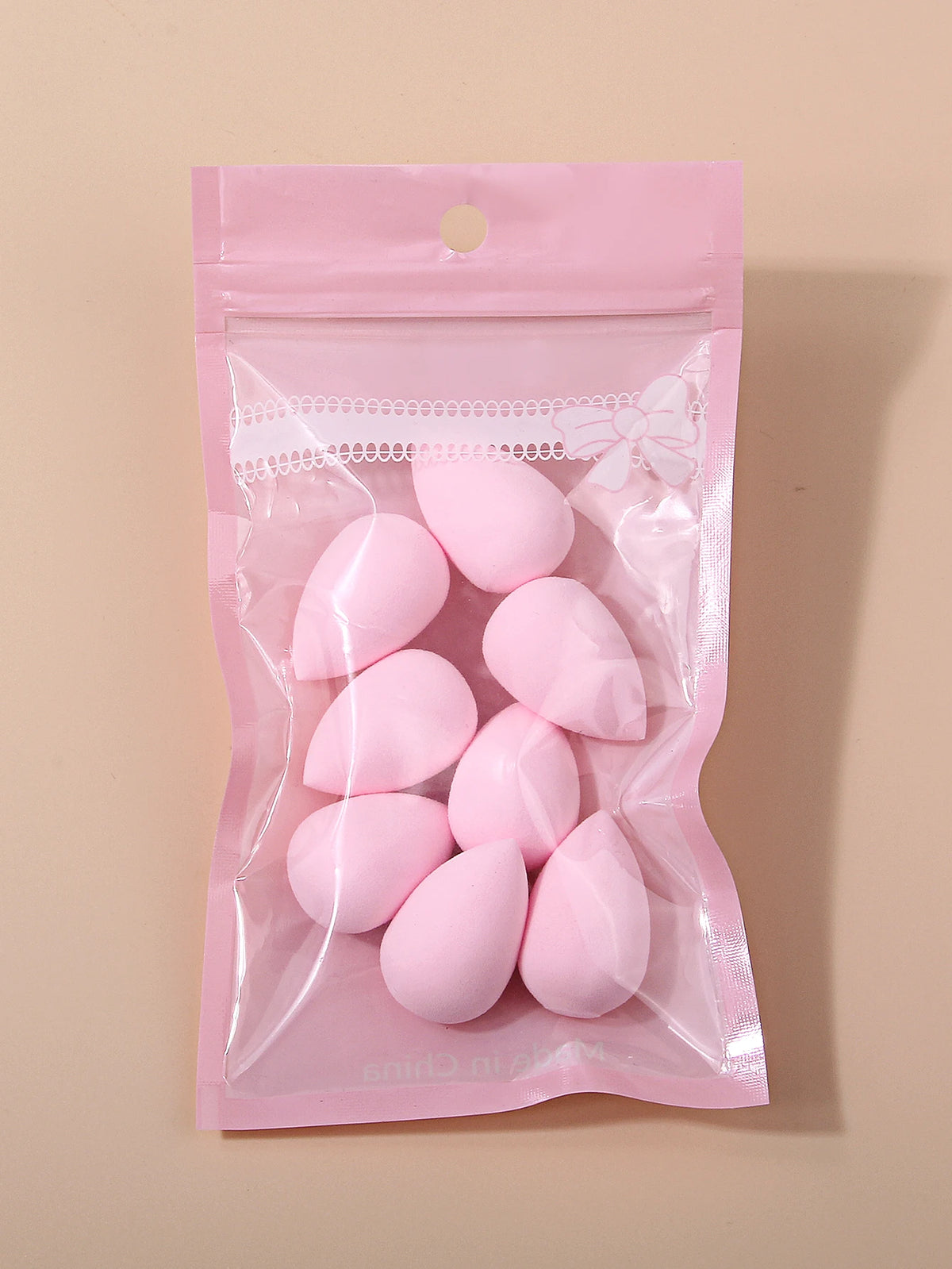 KOSSHOW Mini Teardrop Makeup Sponges 8/12-Pack | Latex-Free Makeup Sponge Set QXL Pink