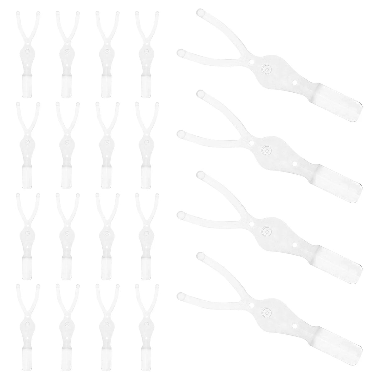 50-Pc Y-Fork Double Eyelid Tape Applicator & Mascara Guard Eyelid Tape Applicator QXL