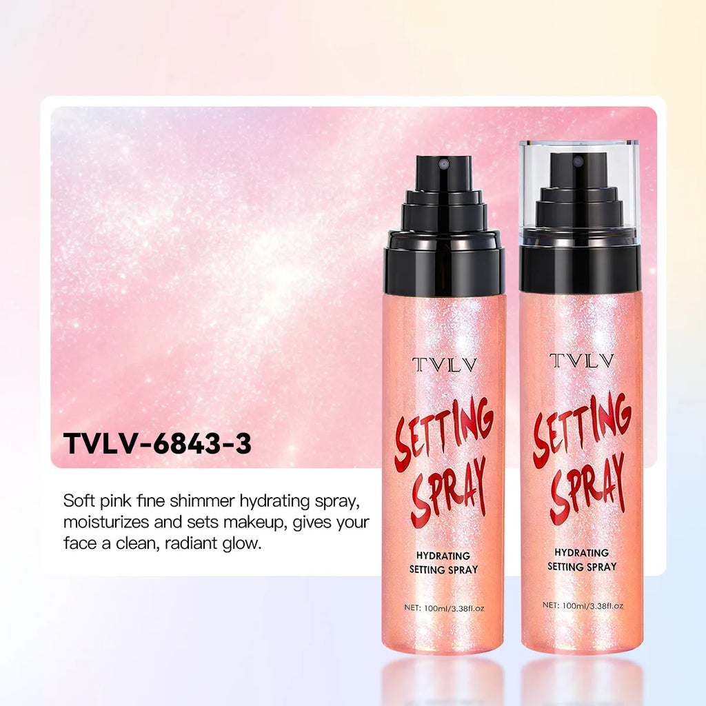 2-Pack Moisturizing Makeup Setting Spray – Waterproof & Long-Wear Makeup Setting Spray QXL 6843-03-2 pcs