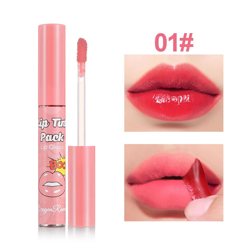 Dragon Ranee Peel-Off Matte Lip Tint | Waterproof Lip Stain Peel-Off Lip Tint QXL 01 2g
