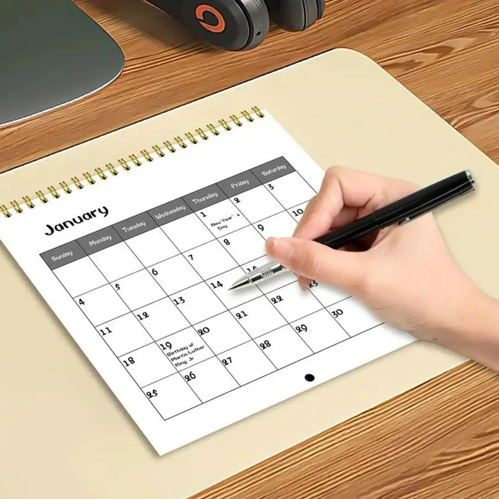 2026 Cat Wall Calendar – 12-Month Monthly Planner Wall Calendar QXL