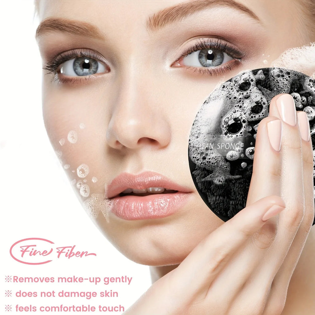 8-Pack Reusable Double-Sided Face Cleansing Pads & Puffs Cleansing Pads QXL