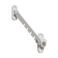 Child Safety Window Restrictor Lock | Adjustable Metal Limiter Window Safety Lock QXL B196 White