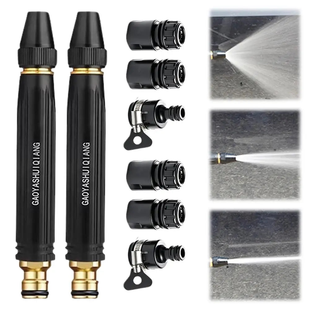 Heavy-Duty Adjustable Garden Hose Nozzle | Car Wash Water Gun Garden Hose Nozzle QXL B