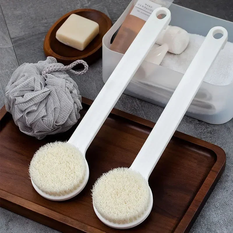 Long Handle Bath Brush | Soft Bristle Back Scrubber for Shower Bath Brush QXL