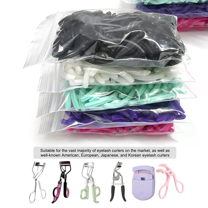 Eyelash Curler Replacement Rubber Pads | 24/60/100 Pack Eyelash Curler Refill QXL