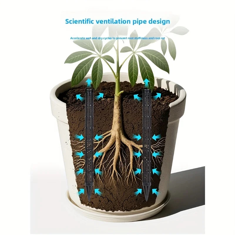 Plant Aeration Tubes for Pots | 10/20-Pack Root Care Tool Plant Care Tool QXL