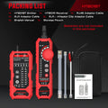 HT801A/B Network Cable Tester | PoE RJ45 RJ11 Line Finder Network Cable Tester QXL HT801B