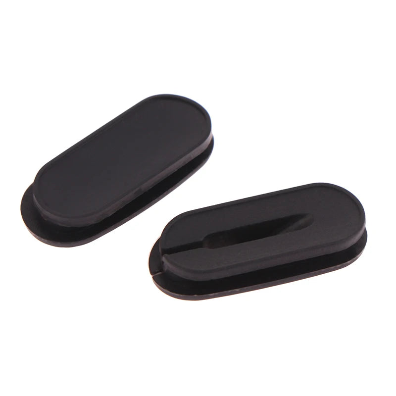 2-Pack Rubber Di2 Cable Plug | Oval Hole Stopper for Bike Frames Bicycle Cable Plug QXL