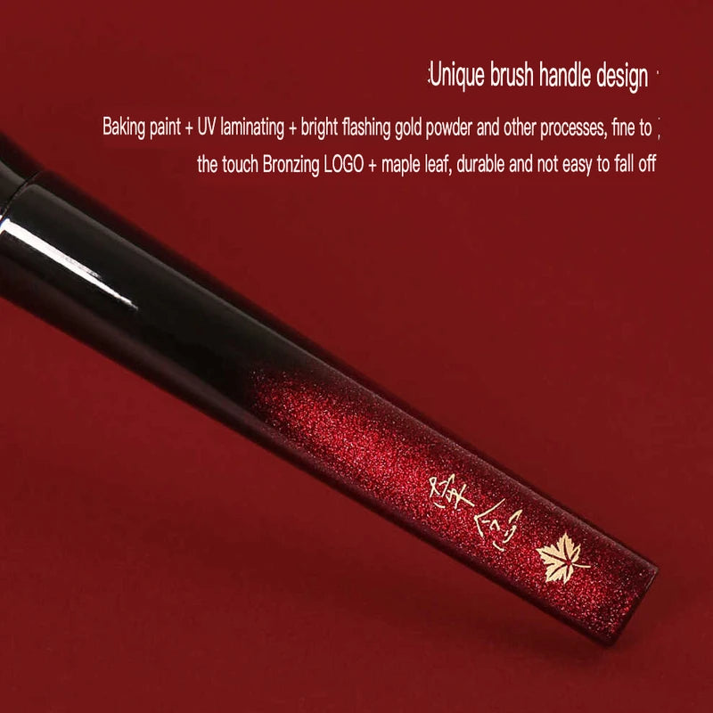 H69 Curved Foundation Brush – Beginner-Friendly & Lightweight Foundation Brush QXL