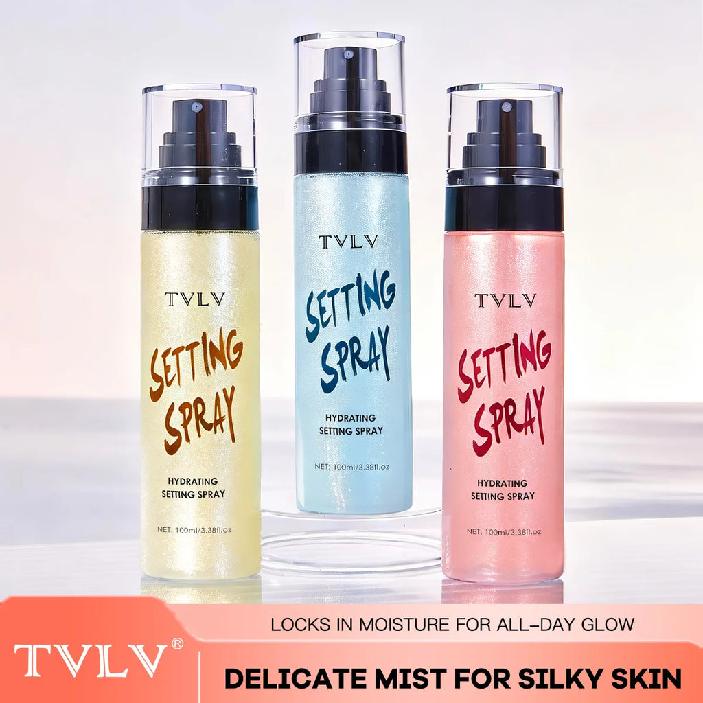 2-Pack Moisturizing Makeup Setting Spray – Waterproof & Long-Wear Makeup Setting Spray QXL