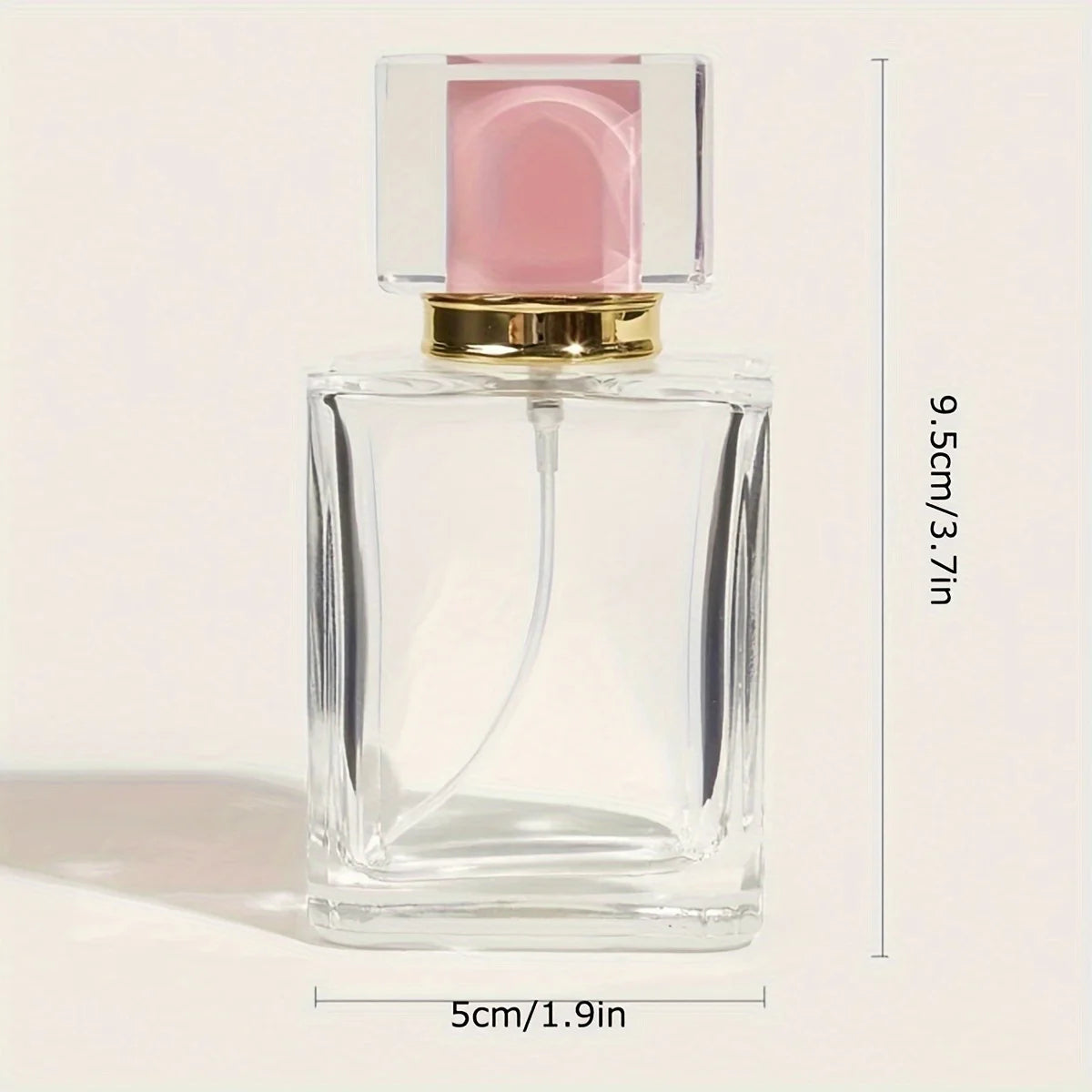 50ml Refillable Glass Perfume Spray Bottle | Travel Atomizer Perfume Atomizer Bottle QXL