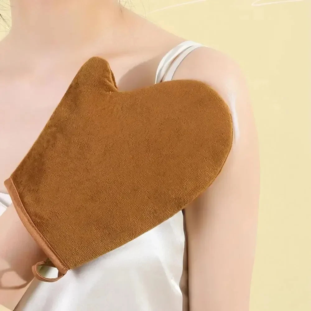 3-in-1 Self-Tanning Mitt & Body Lotion Applicator Glove Self-Tanning Mitt QXL